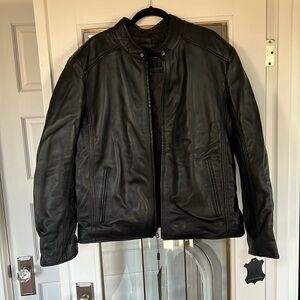 Black Marc New York leather jacket